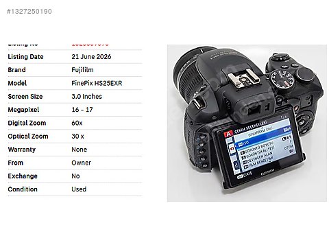 ★訳★FUJIFILM FinePix S 40xズーム　444 Kompakt / Fujifilm / FinePix S2980 / Fujifilm FinePix HS25EXR