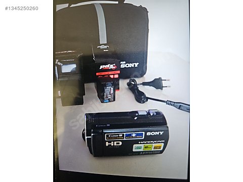 satılık sony hdr- cx150 sıfır canta şarj çihazı batarya hediyeli