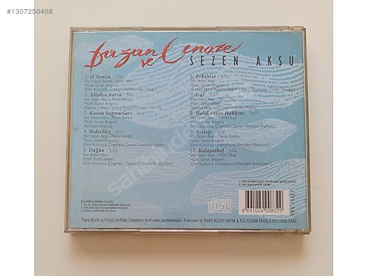 Sezen Aksu - Düğün ve Cenaze (CD)Raks Müzik Baskısı Sıfır Albüm