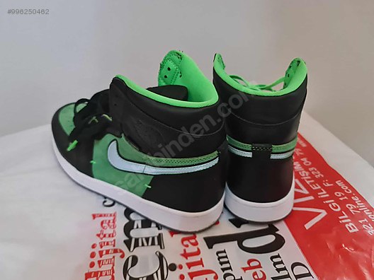 men air jordan 1 high zoom zen green