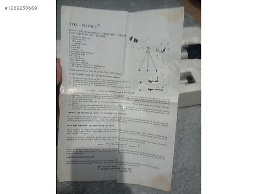 Used & Brand New Items / Cameras & Photographic Equipment / Telescopes / Refractor