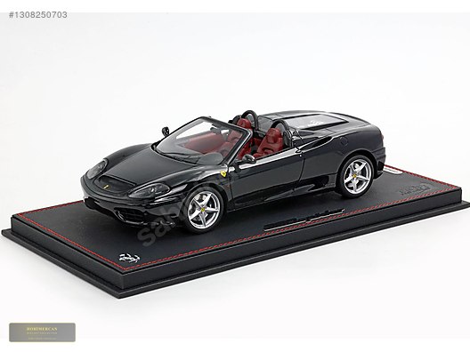 1/18 BBR Ferrari 360 Modena Spider Black *HOBİMERCAN P18229E on