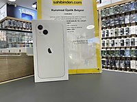 İPHONE 13 128GB BEYAZ SIFIR FATURALI 2 YIL APPLE GARANTİLİ #1278251158