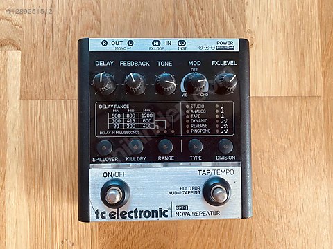 Tc Electronic Nova Repeater Delay Pedalı - Efekt Pedalı ve Diğer