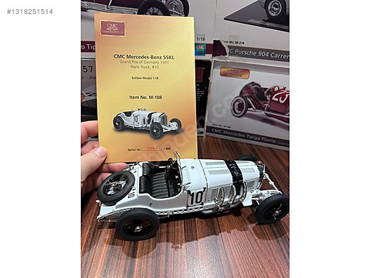 CMC 1:18 Mercedes Benz SSKL Grand Prix Of Germany 1931 on