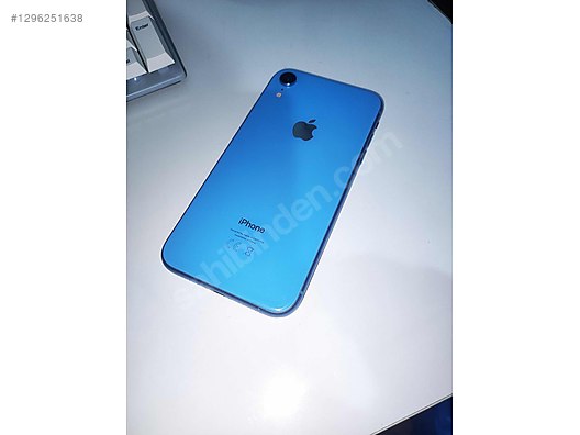 Apple / iPhone XR / Tertemiz İphone XR - 64 GB - Mavi - Pil %100