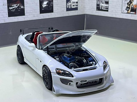 オートアート　S2000 Autoart Diecast Model 1:18 Honda Araba - 1313251879