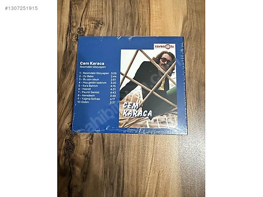 Rock / Cem Karaca Resimdeki Gözyaşları Türküola CD sıfır on