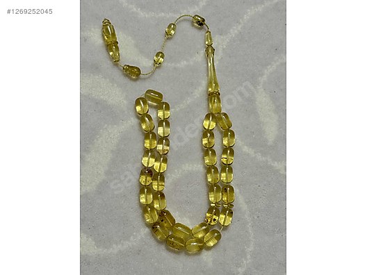 Damla Kehribar Tespih Modelleri