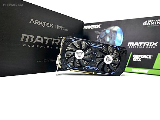 Arktek GeForce GTX 1660 Super Matrix - Arktek Ekran Kartı İlanları ...