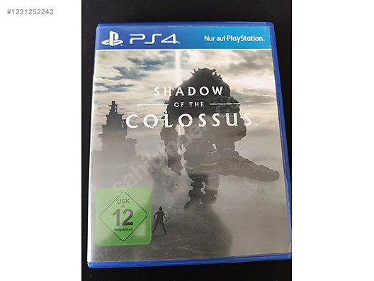 Playstation Console Shadow Of The Colossus Ps4 Used Shadow Of The