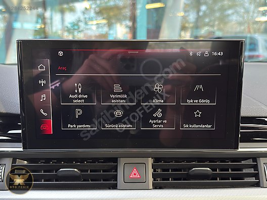 OTOFENİX 2020 AUDI A4 40 TDI S LINE SUNROOF/NAVIGASYON 56.732KM
