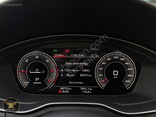 OTOFENİX 2020 AUDI A4 40 TDI S LINE SUNROOF/NAVIGASYON 56.732KM