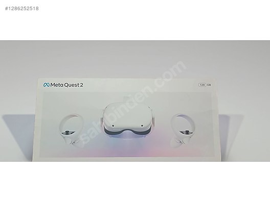 Meta Quest 2 128GB | Kutulu | Ekstra Konforlu Strap | 0 gibi - VR