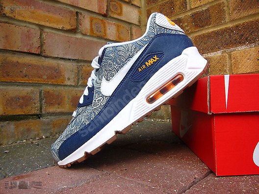 nike air max 90 liberty of london blue