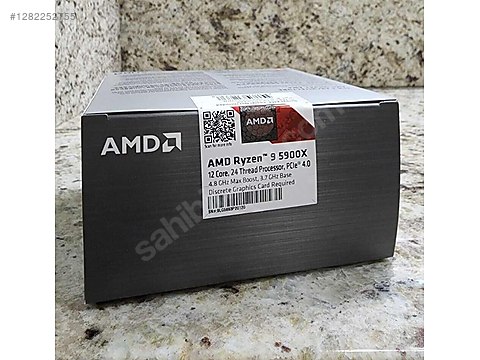Amd Ryzen 9 5900x İşlemci sahibinden.comda - 1282252755