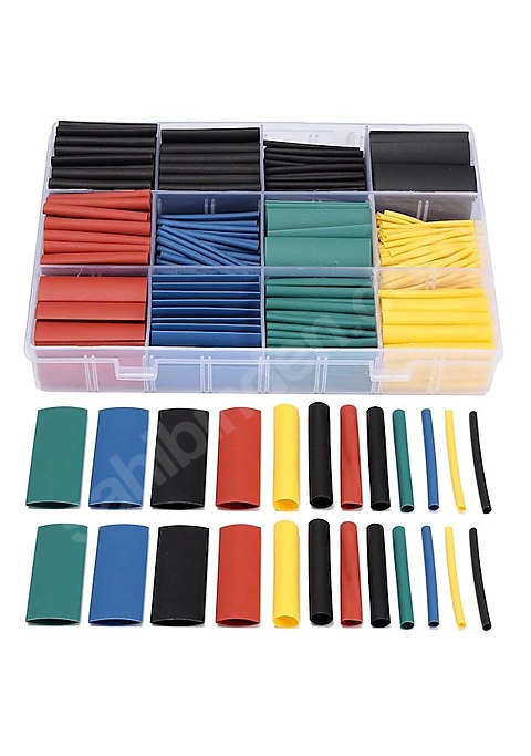 Kutulu Makaron Isı İle Daralan Kablo Seti 530 Adet