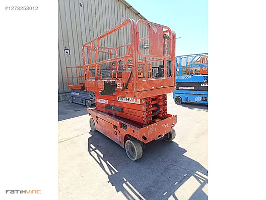 12 M AKÜLÜ MAKASLI PLATFORM(MANLİFT) ELS-EL12-2018 MODEL- - Sanayi