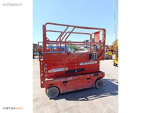12 M AKÜLÜ MAKASLI PLATFORM(MANLİFT) ELS-EL12-2018 MODEL- - Sanayi