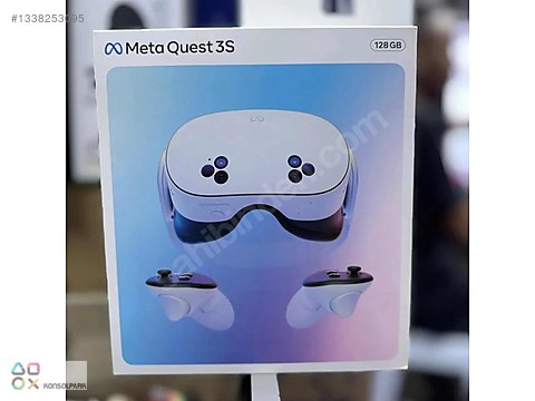 META QUEST 3S 128GB -SIFIR-KAPALI KUTU-HEMEN TESLİM-KONSOLPARK