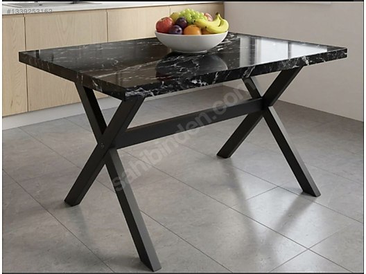Tables / temiz yemek masası takımı 4 sandalye ile birlikte on