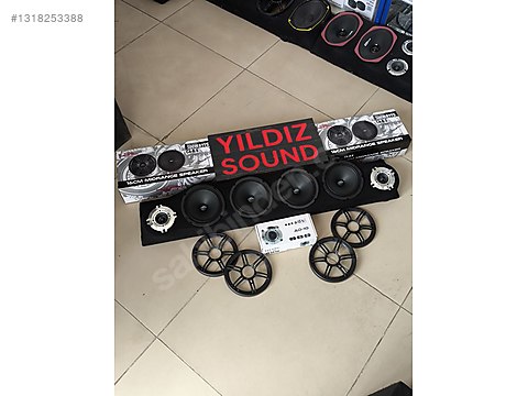 Hoparlör / Midrange / Carmon 16 cm Midrange Hoparlor Pandizot Set