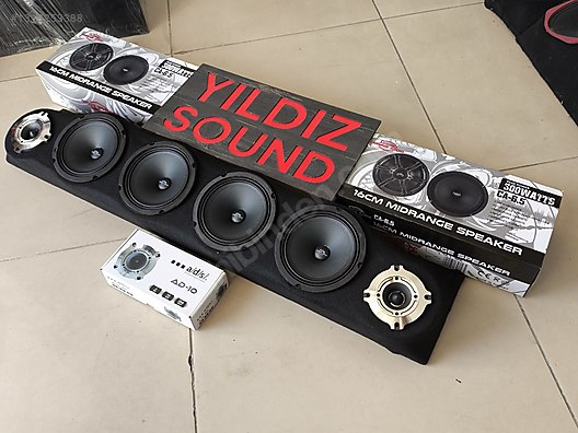 Hoparlör / Midrange / Carmon 16 cm Midrange Hoparlor Pandizot Set