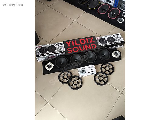 Hoparlör / Midrange / Carmon 16 cm Midrange Hoparlor Pandizot Set