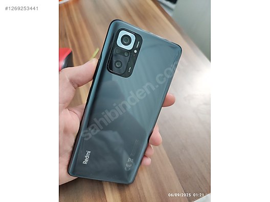 128 GB Gri Xiaomi Redmi Note 10 Pro Cep Telefonu - 1269253441