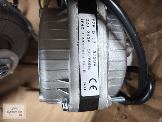YZF 5-13 Buzdolabı ve Derin Dondurucu Fan Motoru - 5W sahibinden.comda