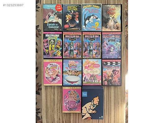 Adet 250 TL ve Üstü Çizgi Filmler - Yabancı DVD Filmler sahibinden