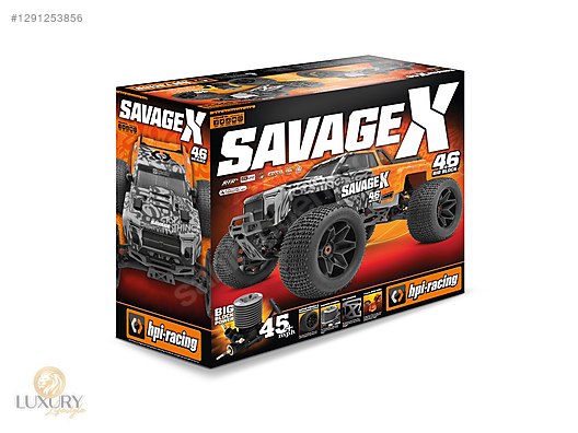 HPI Savage X 4.6 GT-6 1/8 4WD Nitro Canavar Kamyon - RC Araçlar