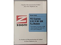 ZOOM 56K PCie Dahili Dial-Up Fax Modem CONEXANT CX-9Z-NR0134 #1260253921