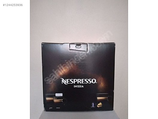 nespresso D40 black inissia kahve makinesi