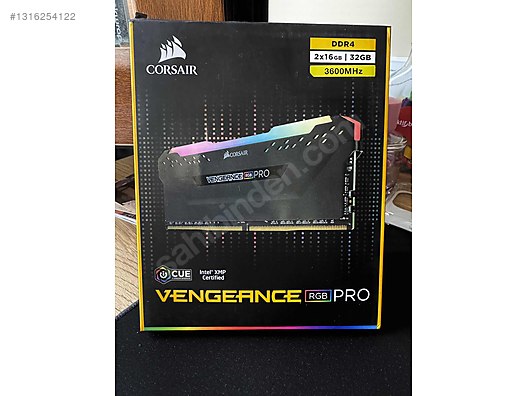 Corsair Vengeance RGB PRO 32GB (2x16) DDR4 3600MHz CL18 sahibinden