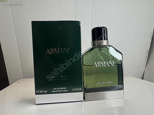 Emporio Armani Armani Eau De Cedre Pour Homme Eau De Cedre Pour