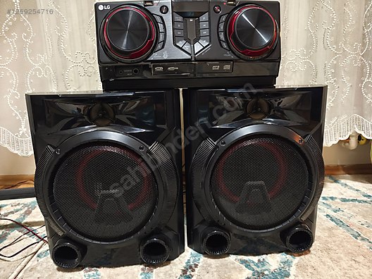 LG CJ65 x boom hifi ses sitemi sıfır gibi tertemiz İkinci El