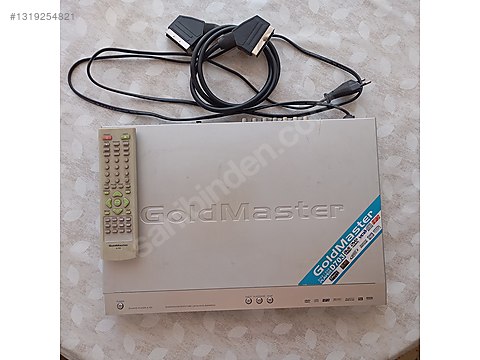 GoldMaster / GOLDMASTER DIVX I DVD PLAYER D703 sahibinden.comda