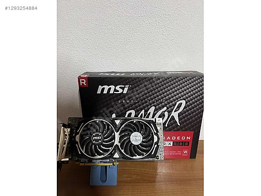 Msi Armor AMD Radeon RX580 OC Edition 8GB GDDR5 Ekran Kartı on ...