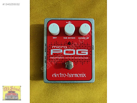 Electro-Harmonix micro POG 　おまけ付き Electro-Harmonix Micro POG * İstanbul Bursa - Efekt Pedalı ve