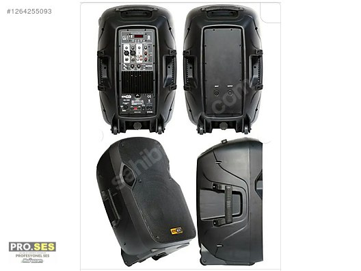 HS1700PAK Taşınabilir Portatif Ses Sistemi (2Li 15' 1700W+1000