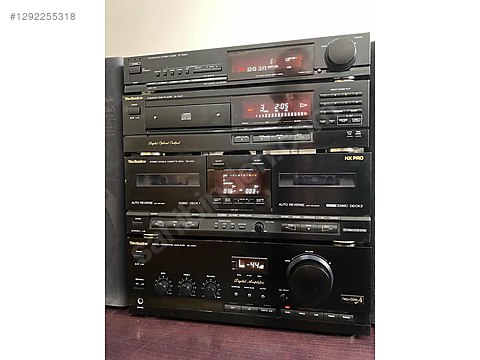 TECHNICS SU-X501, RS-X501, SL-PJ37, ST-X901L Müzik Seti gövde