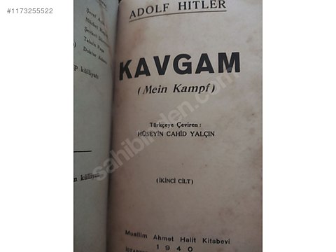 KAVGAM 1940 baskısı. sahibinden.comda - 1173255522 KAVGAM 1940 baskısı. sahibinden.comda - 1173255522