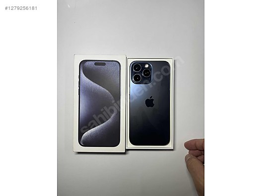 Apple / iPhone 15 Pro Max / MÜKEMMEL - IPHONE 15 PRO MAX 256GB-PİL