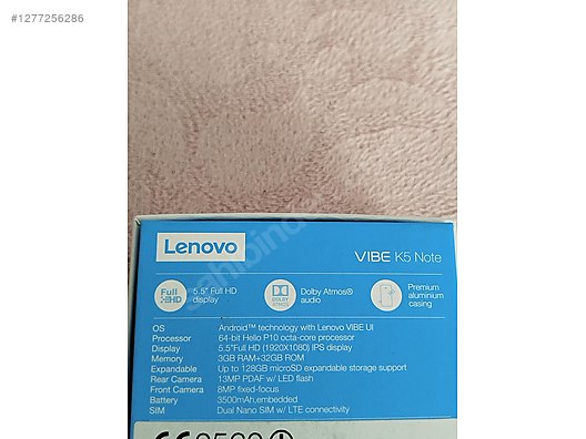 Used & Brand New Items / Cell Phones & Accessories / Cell Phones / Lenovo / K6 Note