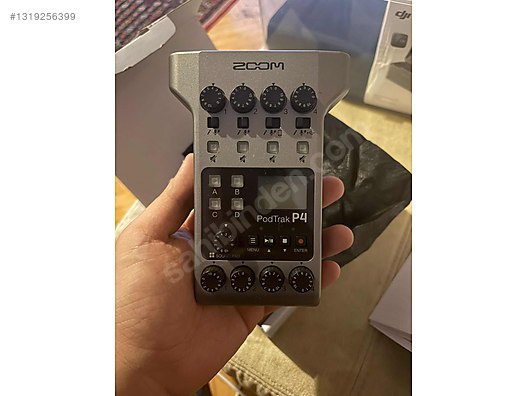 zoom PodTrak P4 中古箱無し ZOOM PODTRAK P4 PODCAST MİKSERİ on sahibinden.com - 1319256399