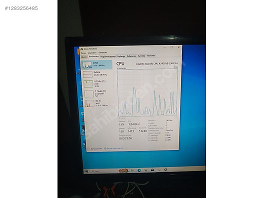 Masaüstü Bilgisayar - Anakart Gigabayt h55 anakart işlemci Xeon x3430 1 GB ekran kartı Anakart Anakart