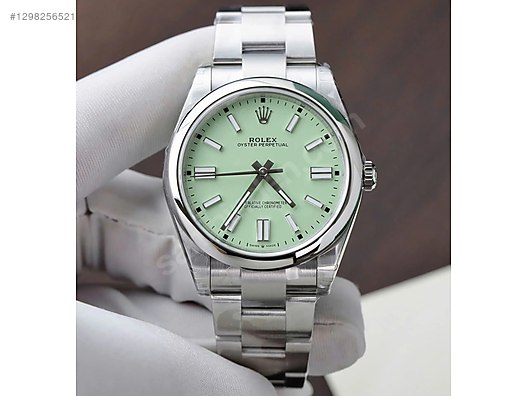 Rolex / Rolex Oyster Perpetual Mint Green Otomatik Full Set
