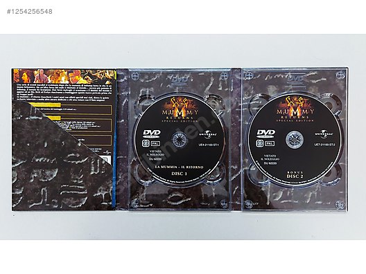 The Mummy Returns - 2 Disc Special Edition ( Mumya Dönüyor ) DVD ...
