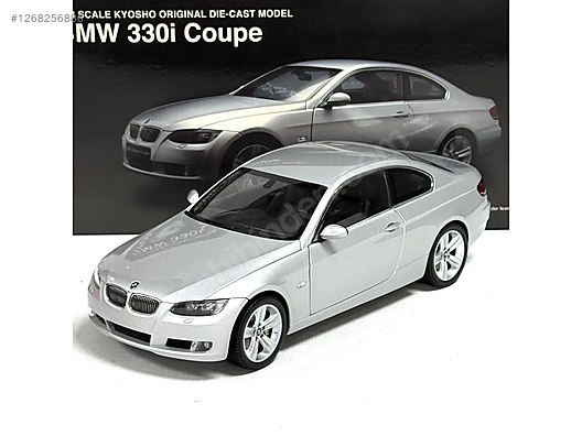 京商　1/18  BMW 330i Coupe E92 シルバー 1:18 Kyosho BMW 330i Coupe Silver - After Market – toyznetwork